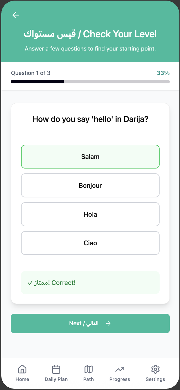 Find Your Starting Point